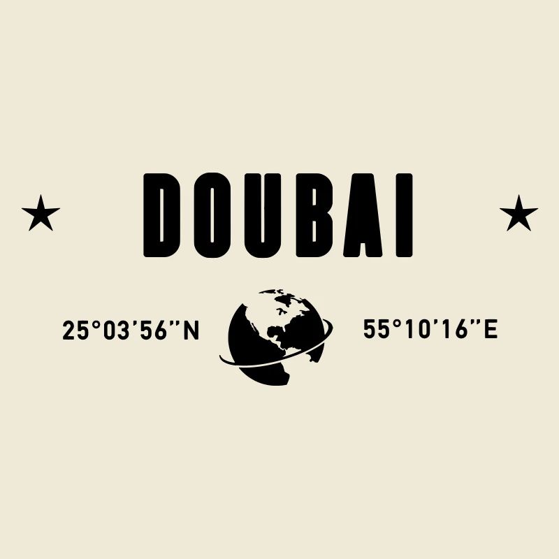 Dubai UAE Coordinates Planet Earth