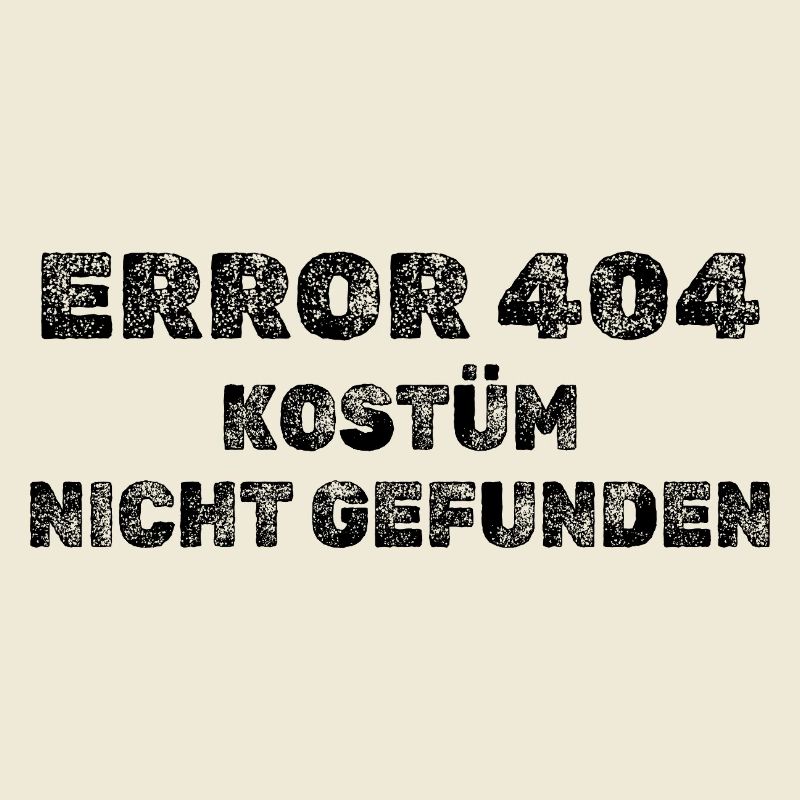 Error 404 Costume Not Found – IT Carnival
