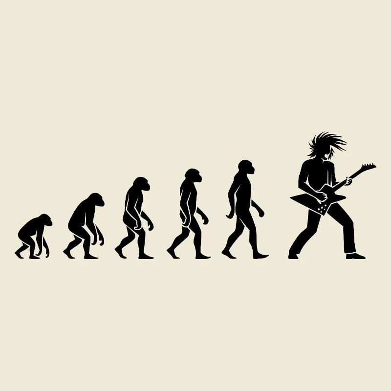 Evolution Rock 'n' Roll Gitarrist Design