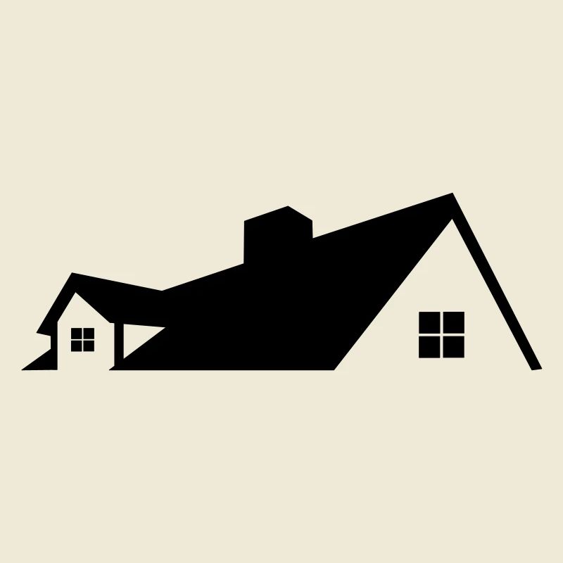 Logo maison logo simple