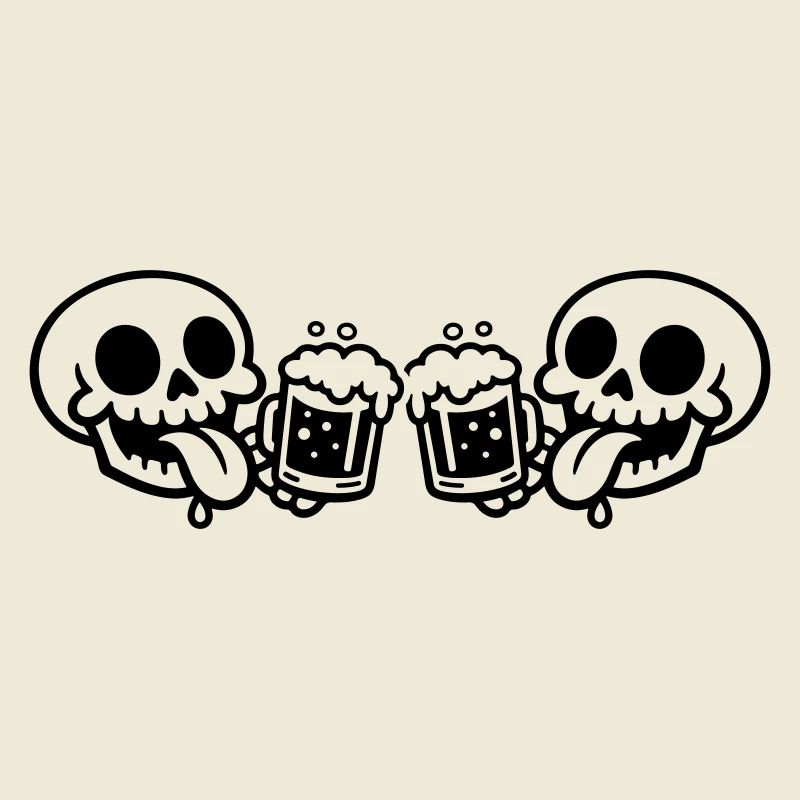 Skeleton Team Beer
