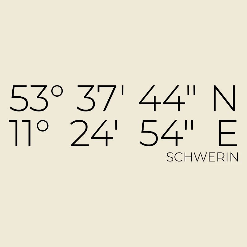 coordinates Schwerin