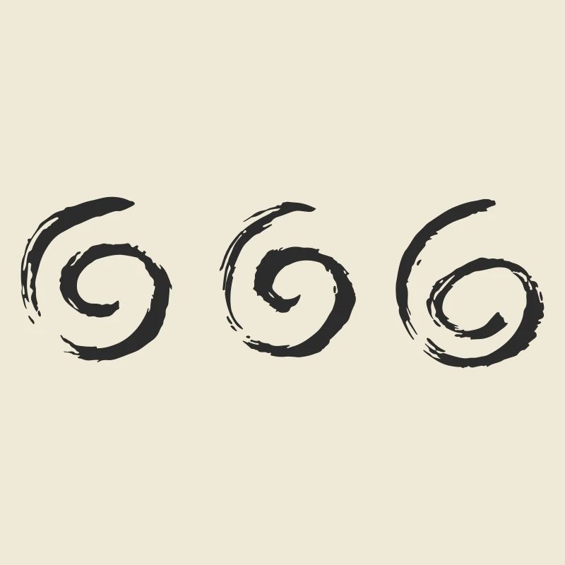 Triple Brush Circles