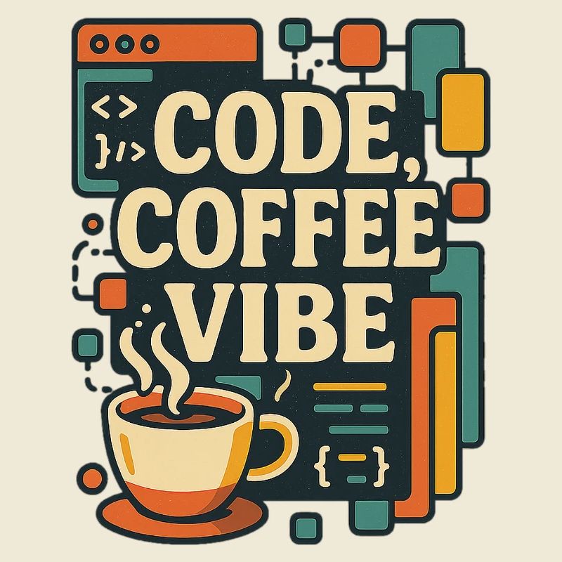 Code Coffee Vibe – Funny Programmer T-Shirt