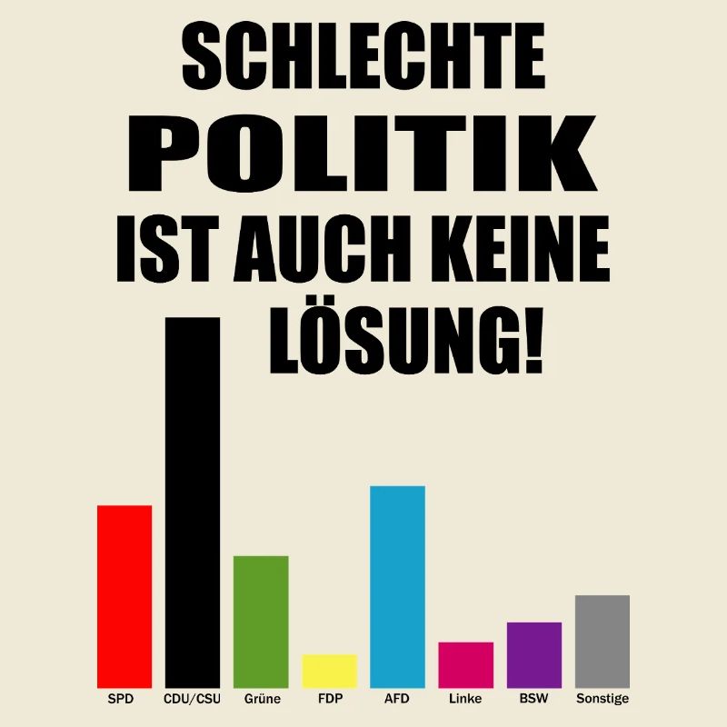 Bad politics is not a solution either