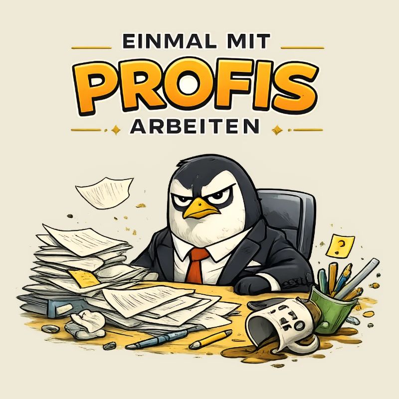 Einmal Mit Profis Arbeiten Gestern Sprüche Beruf