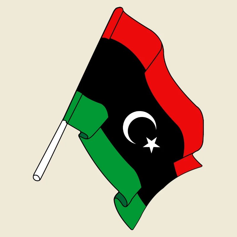 Drapeau Libye