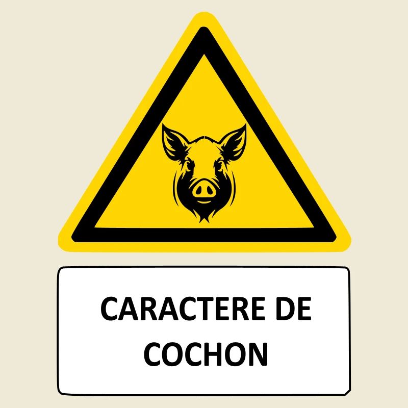 Caractère de cochon