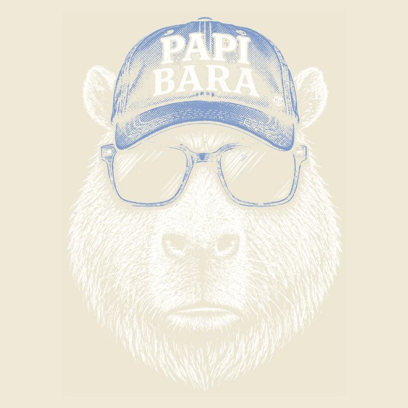 Papi Bara Bear avec des lunettes de soleil