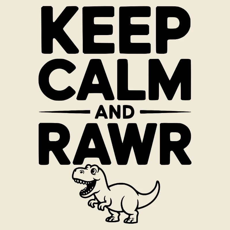 Keep Calm and Rawr