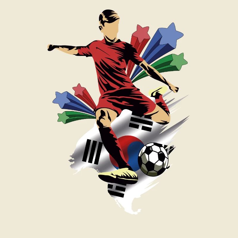 Corée - Corée - Drapeaux