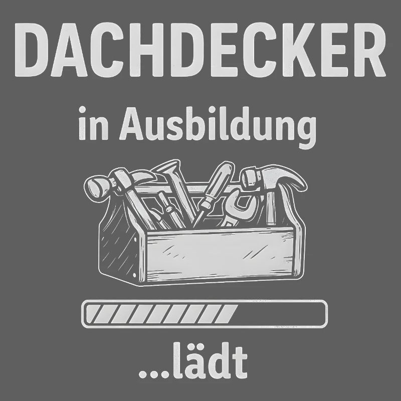 Dachdecker in Ausbildung lädt