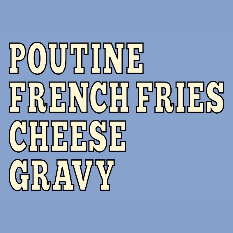 Poutine de restauration rapide canadienne