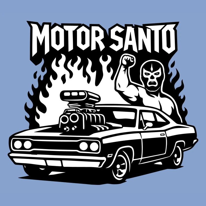 Motor Santo Fire Hotrod
