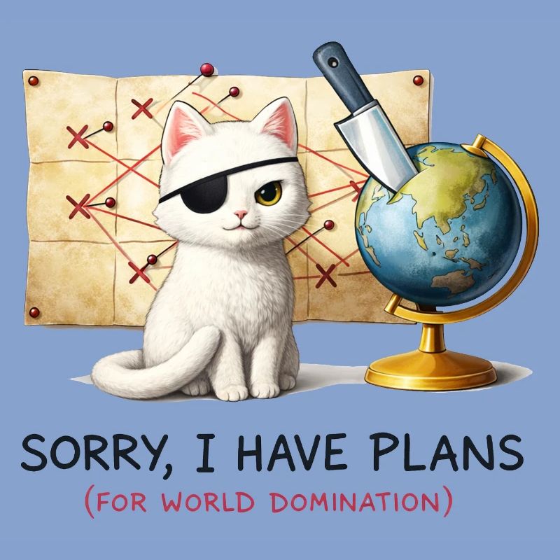Evil Cat World Domination Plans