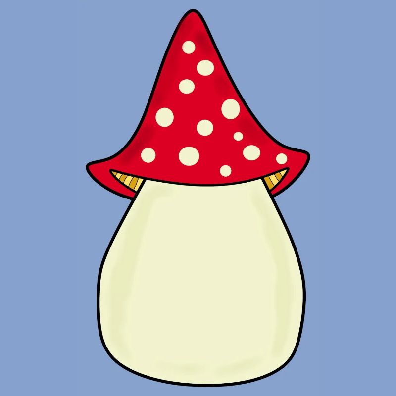 Mushroom Toadstool Pattern Personalizable Gift