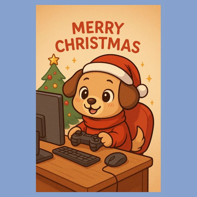 Chien de Noël sur PC