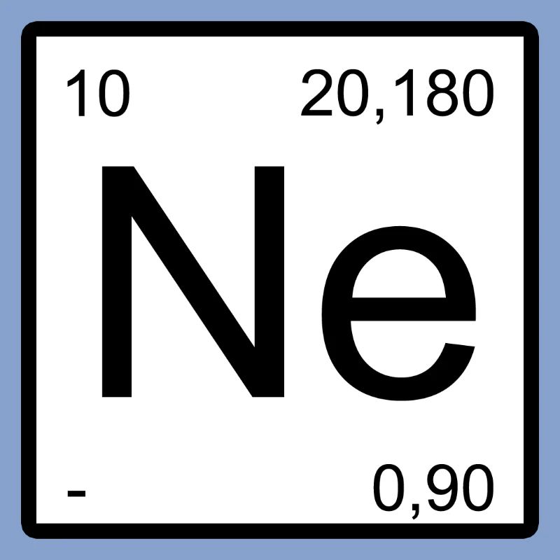 Typographie d’éléments néon