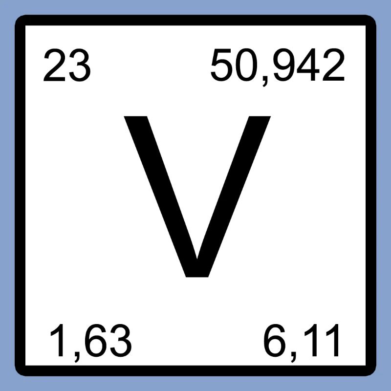 Vanadium V-Element Conception