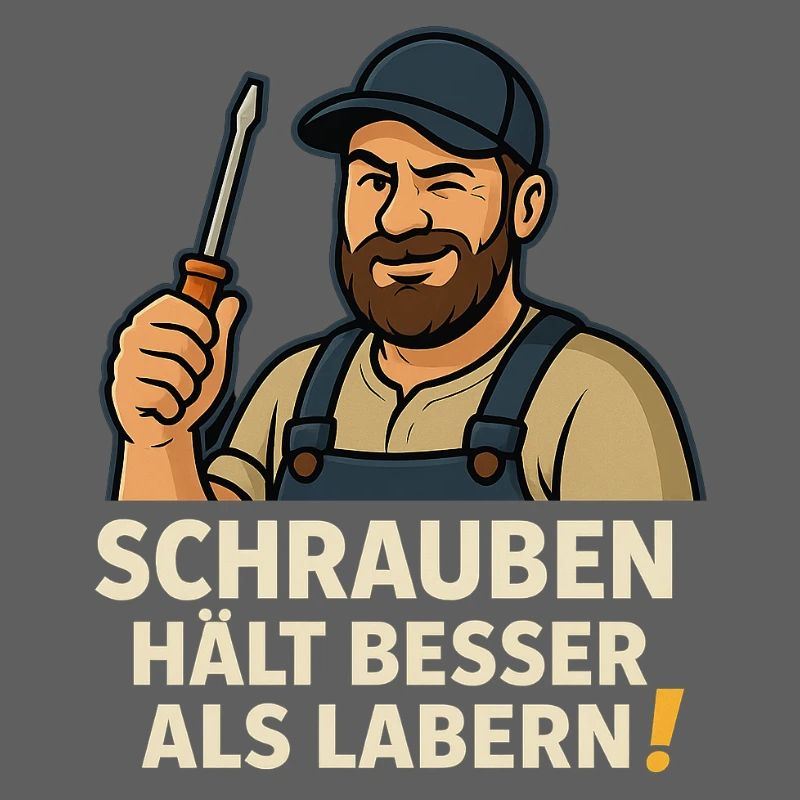 Screwing holds better than babbling