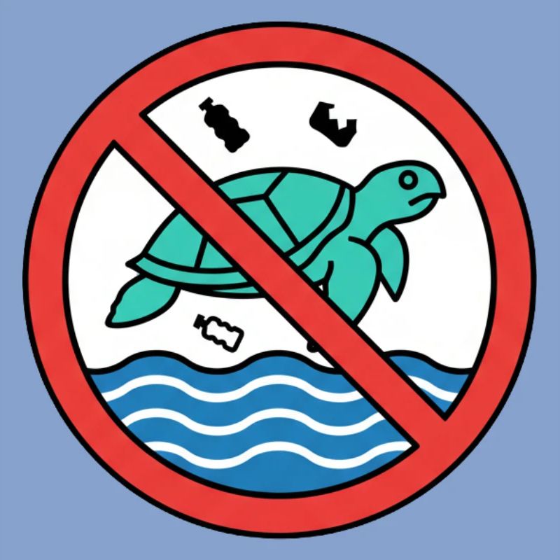 Stop plastic waste! | Save the turtles