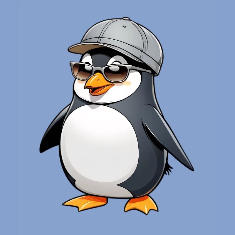 Pingu cool avec style
