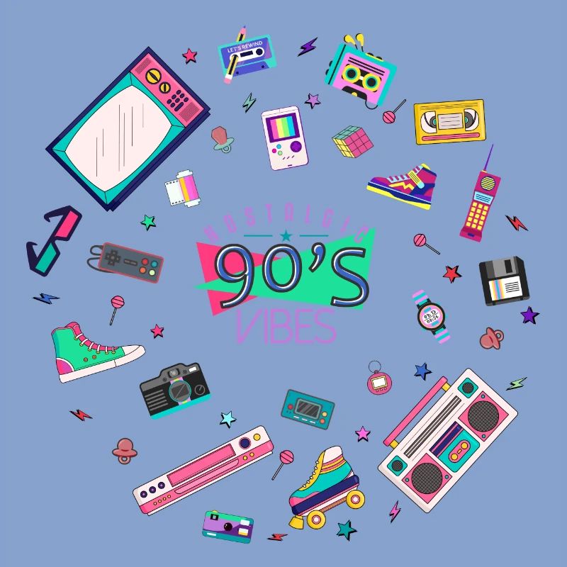 Nostalgic 90s vibes