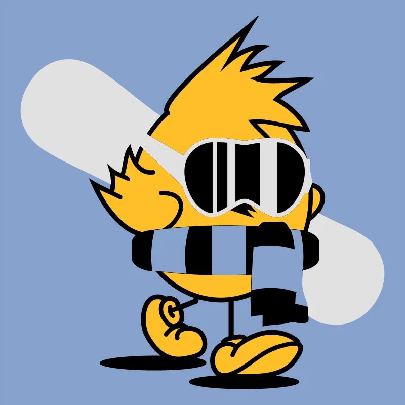 A chick with a snowboard, snowboard goggles and