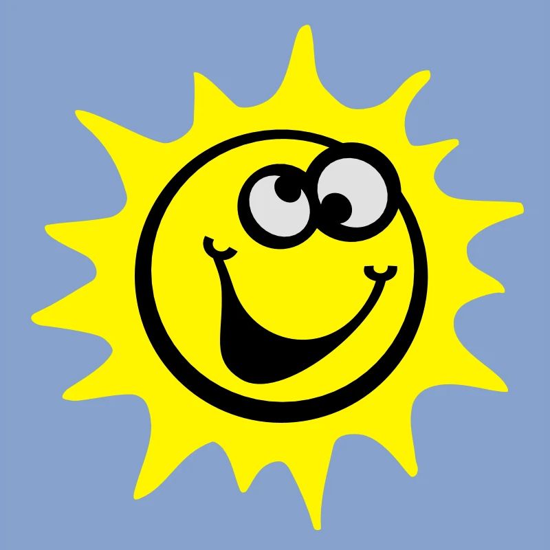 soleil smiley 3c / style comique