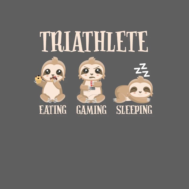 Gaming Sloth Eating Gaming Sleeping