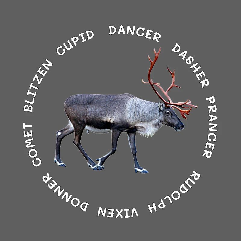 All santas reindeer
