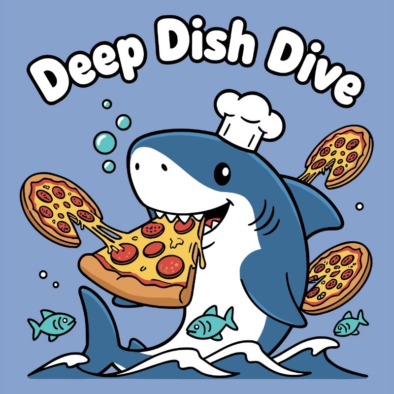 Deep Dish Dive Shark Chef