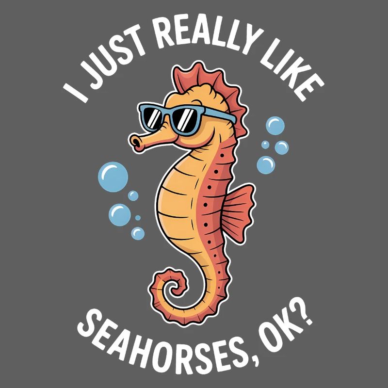 Seepferdchen Spruch Lustiges Seepferdchen Geschenk