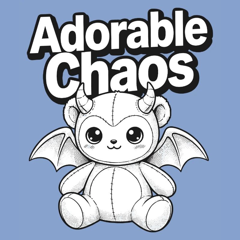 Niedliches Chaos Dämonchen