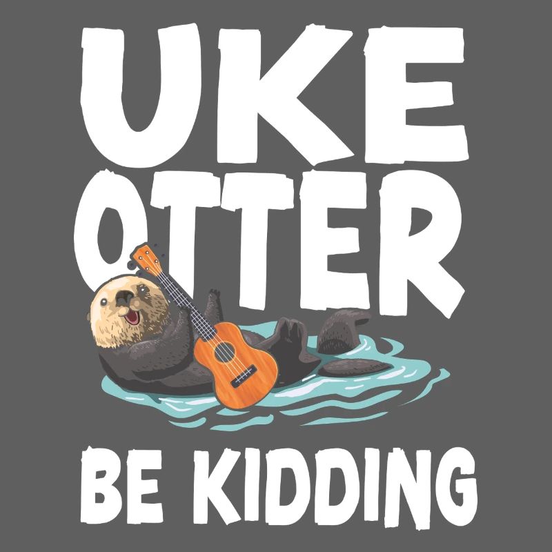 Hawaiian Ukulele Uke Otter Pun Uke