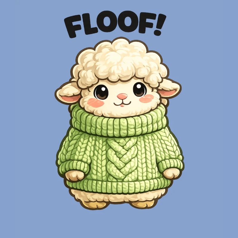 Kuscheliges Schäfchen Pullover Design