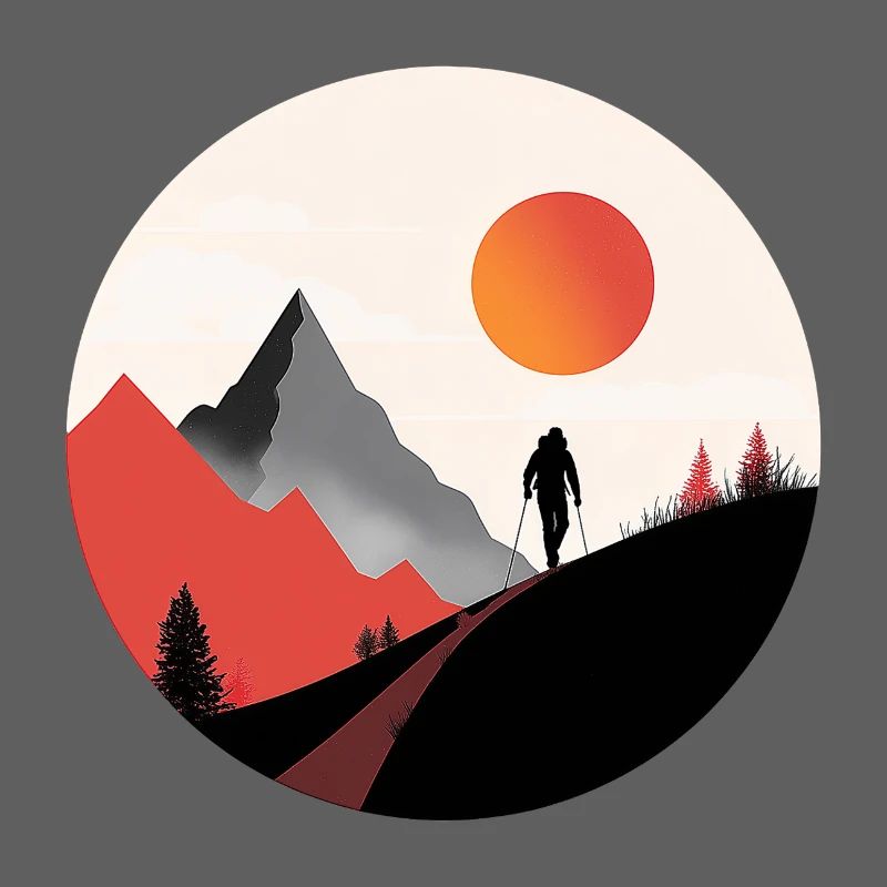 Walking in the mountains, a passion for hikers