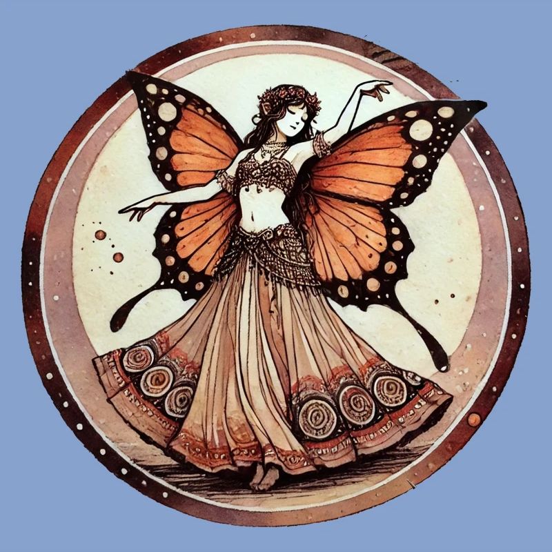 Fée Papillon dans le Gala Circulaire