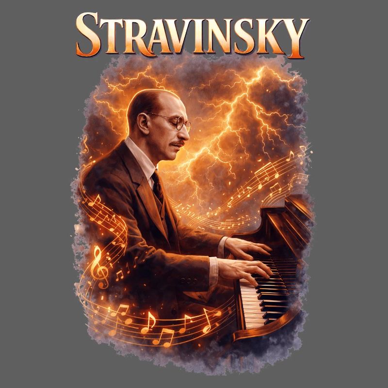 Stravinsky Piano Fire