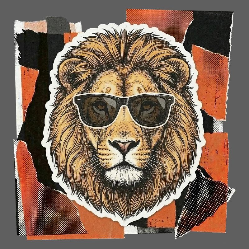 wild lion