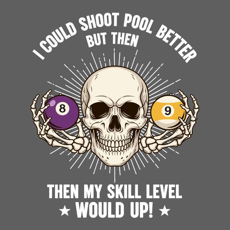 Table de billard de billard Billard Billard Spool Skull