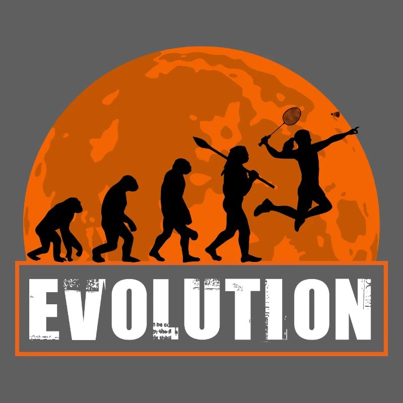Badminton Evolution Player Smash Schläger Sportkunst