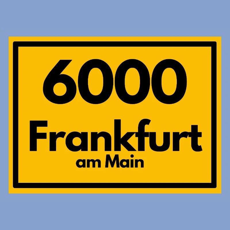 OLD POSTCODE POSTCODE RETRO 6000 FRANKFURT AM MAIN