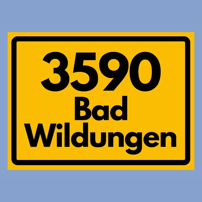 OLD POSTCODE POSTCODE RETRO 3590 BAD WILDUNGEN