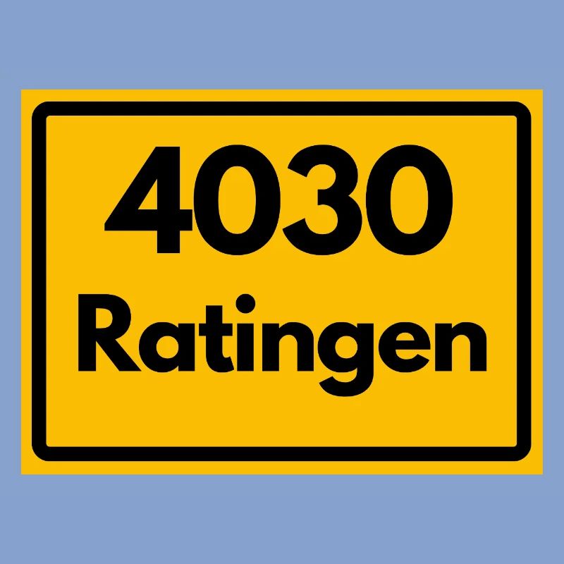 OLD POSTCODE ZIP CODE RETRO 4030 RATINGEN