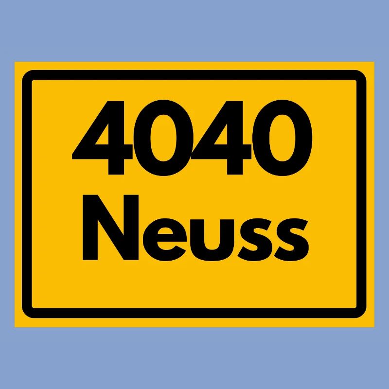 OLD POSTCODE POSTCODE RETRO 4040 CITY NEUSS