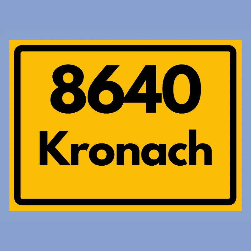 OLD POSTCODE ZIP CODE 8640 KRONACH HEIMATSTOLZ