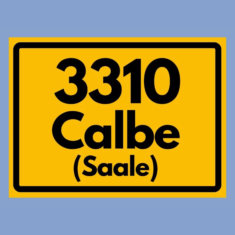 OLD POSTCODE POSTCODE 3310 CALBE SAALE HEIMATSTOLZ