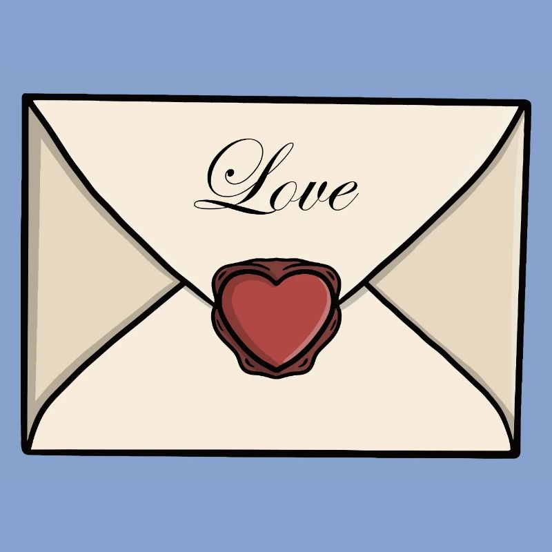 Cute Love Letter Envelope
