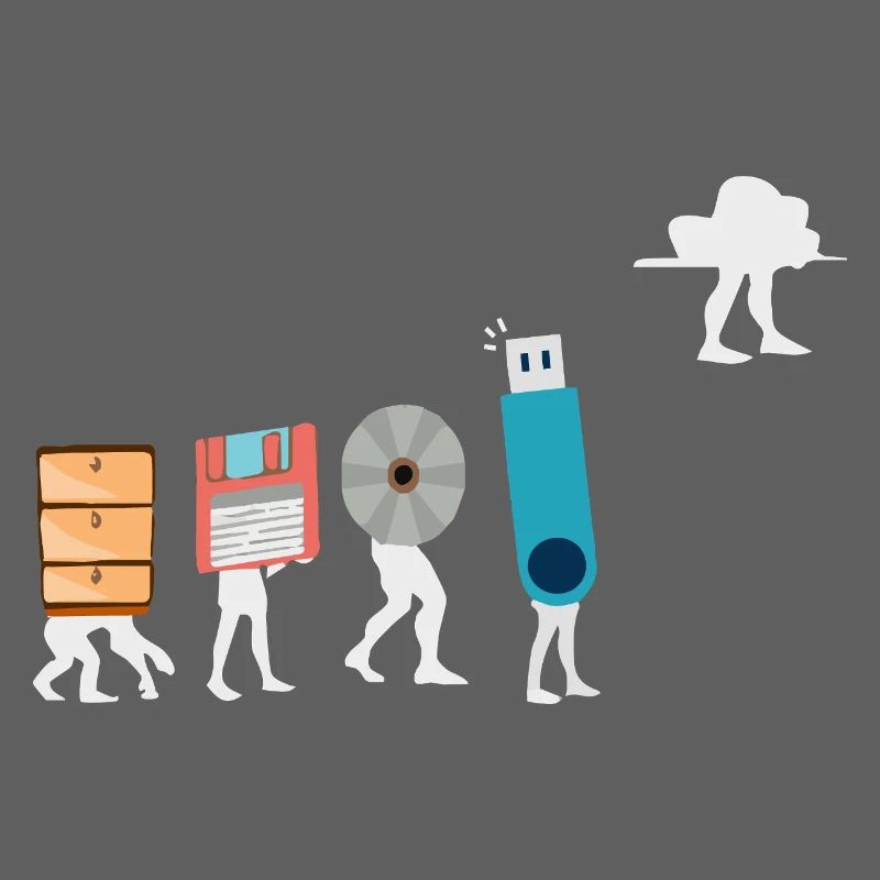 Cloud Computing Funny Programmer Data AI Software